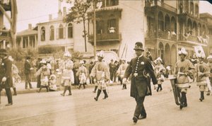 New Orleans, Mardi Gras, kolem roku 1905 od Jessie Tarbox Beals