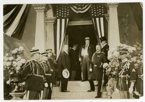 William Howard Taft, cca 1908-12 (želatinová stříbrná fotografie) od Jessie Tarbox Beals