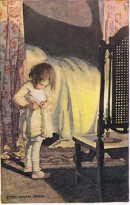 Mladá dívka, která se svléká, z knihy „A Child