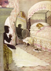 Ilustrace k filmu The Water Babies od Charlese Kingsleyho (barevné lito) od Jessie Willcox Smith