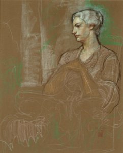 Jessie Wilcox Smith, kolem roku 1930 (pastel na papíře) od Jessie Willcox Smith