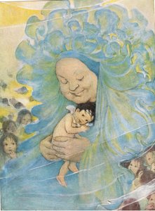 Mrs Doasyouwouldbedoneby, ilustrace pro 