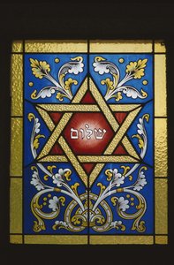 Okno z židovské hrobky od Jewish School