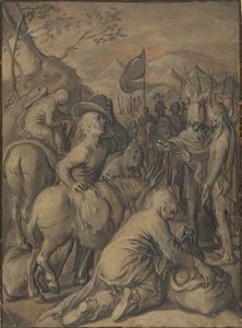 Úskok Gibeonských od Joachim Beuckelaer