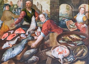 Tržní náměstí, Joachim Beuckelaer (olej na plátně) od Joachim Beuckelaer