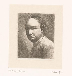 Portrét malíře Johanna Harpera od Joachim Martin Falbe