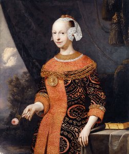 Portrét dámy, identifikované jako Anne, Marquise de Basville,