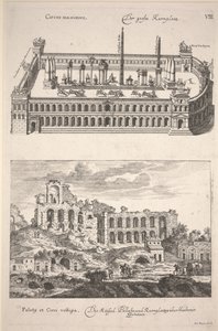 Ilustrace z "The Old and New Rome Grosser Schau-Platz" od Joachima von Sandrarta od Joachim von Sandrart