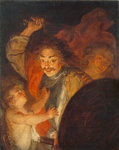 Alegorie hněvu Mars, Venuše a Amor, kolem roku 1630