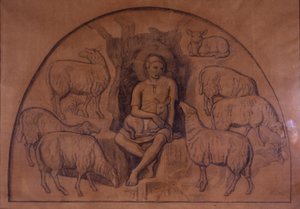 Dobrý pastýř od Joakim Frederik Skovgaard