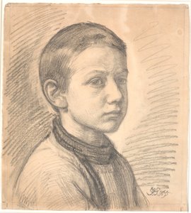 Portrét malíře J.Th. Skovgaard jako chlapec od Joakim Frederik Skovgaard