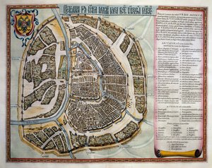 Moskva, svazek II, Atlas Maior, od Joan Blaeu (1596-1673), mědirytina, Amsterdam od Joan Blaeu