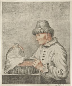 prodejce krevet od Joannis Jacobus Bijlaert (signed by artist)