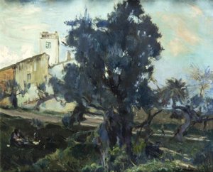 Statek v obci Saldet od Joaquim Mir i Trinxet