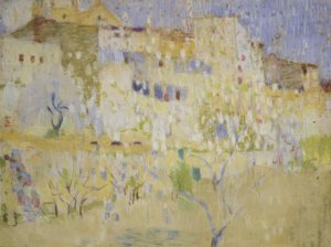 Mandelblüten od Joaquim Mir i Trinxet