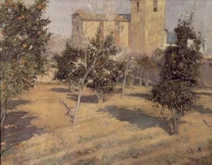 Kněžská zahrada od Joaquin Mir Trinxet