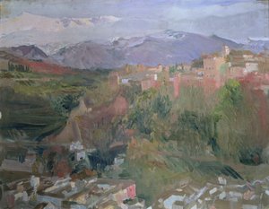 Granada od Joaquin Sorolla y Bastida