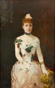 Maria Christina Rakouská 1858-1929, španělská královna, 1888. od Joaquín Sorolla