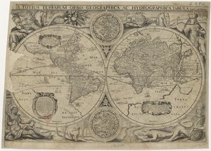 Mapa světa, 1631