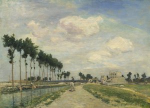 Der Treidelpfad von Johan Barthold Jongkind