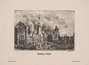 Dánsky: "Hamborgs brand" od Johan Aagaard