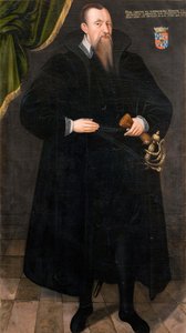 Za Brahe staršího 1520-1590, asi 1581. od Johan Baptista van Uther