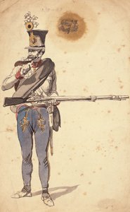 Soukromý voják maďarské pěchoty, 1835-1849