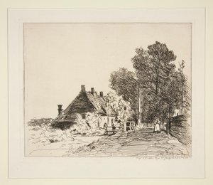 La Nourrice (Chůva) od Johan-Barthold Jongkind