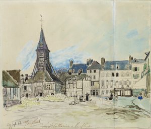 Kostel Sainte-Catherine, Honfleur, 1864