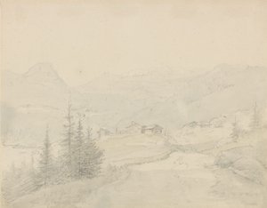 Z Øylo ve Valdresu od Johan Christian Dahl