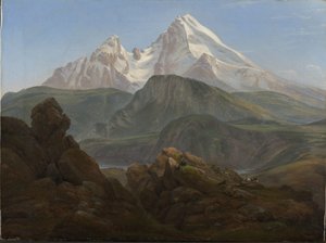 Watzmann od Johan Christian Dahl