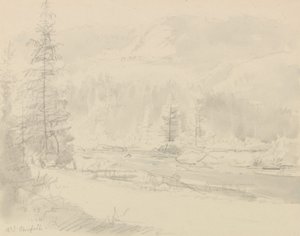 U Bruflatu od Johan Christian Dahl