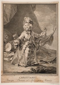 Christian VII jako dítě
