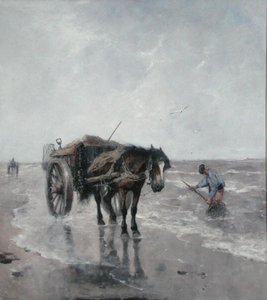 Sea Breezes (olej na plátně) od Johan Scherrewitz