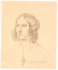 Louise Marie Neergaardová od Johan Thomas Lundbye