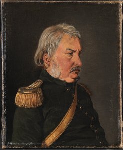 Plukovník Joachim Theodor Lundbye, otec umělce od Johan Thomas Lundbye