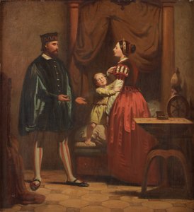 Karin Månsdotter, Eric XIV a syn Gustav, 1858 od Johan Zacharias Blackstadius