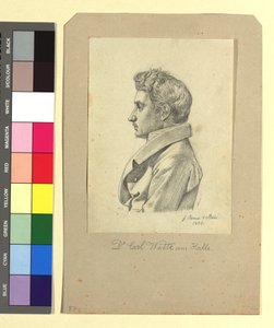 Carl Witte (Dr. jur. et phil., 1800-1883), básník od Johann Adam Klein