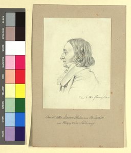 Christian Albrecht Jensen (1792-1870), malíř od Johann Adam Klein
