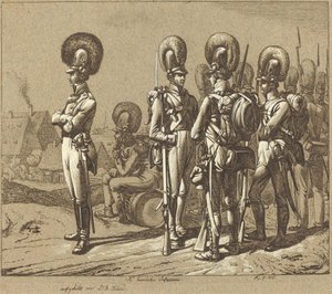 K. Bavorská pěchota (bavorští pěšáci) od Johann Adam Klein