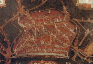 Pohled na město Wangen (Allgäu); Radniční tváře od Johann Andreas Rauch