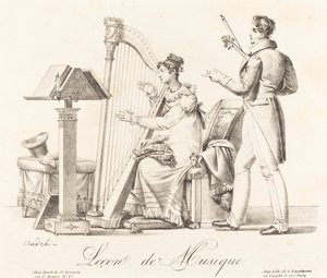 Hudební lekce Hudební lekce. od Johann Anton André