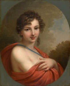 Portrét Eleny Naryshkiny 17851855, 1800 od Johann Baptist von Lampi the Elder