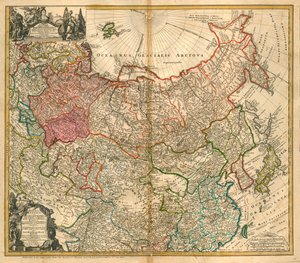 Mapa Ruska z: