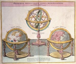 Vignettes of the World z Grosser Atlas, 1725