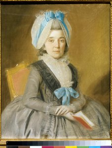 Portrét princezny Praskovje Ivanovny Galitzine (1734-1802) - Kresba Johanna Bardoua (1745-1788) - Portrét princezny Praskovje Ivanovny Golitsyny (1734-1802) - Pastel na pergamenu od Johanna Bardoua (aktivní 1775-1788) - 438x cm - Státní Treťjakov