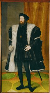 Císař Ferdinand I., bratr Karla V. ... (malba na plátně) od Johann Bocksberger