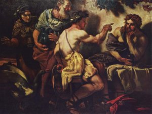 Jupiter a Merkur u Filemona a Baucis Jupiter a Merkur u Filemona a Baucis