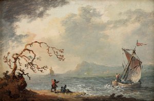 přímořská krajina od Johann Christian Brand