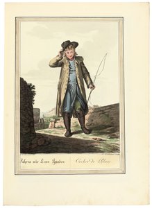 Kočí; Cocher de Place, 1781 nebo později